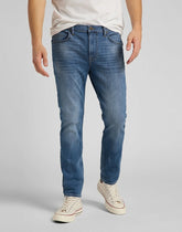 Lee Rider Cropped Męskie Spodnie Jeansowe LT Visual Cody L75GNLUF 112120899